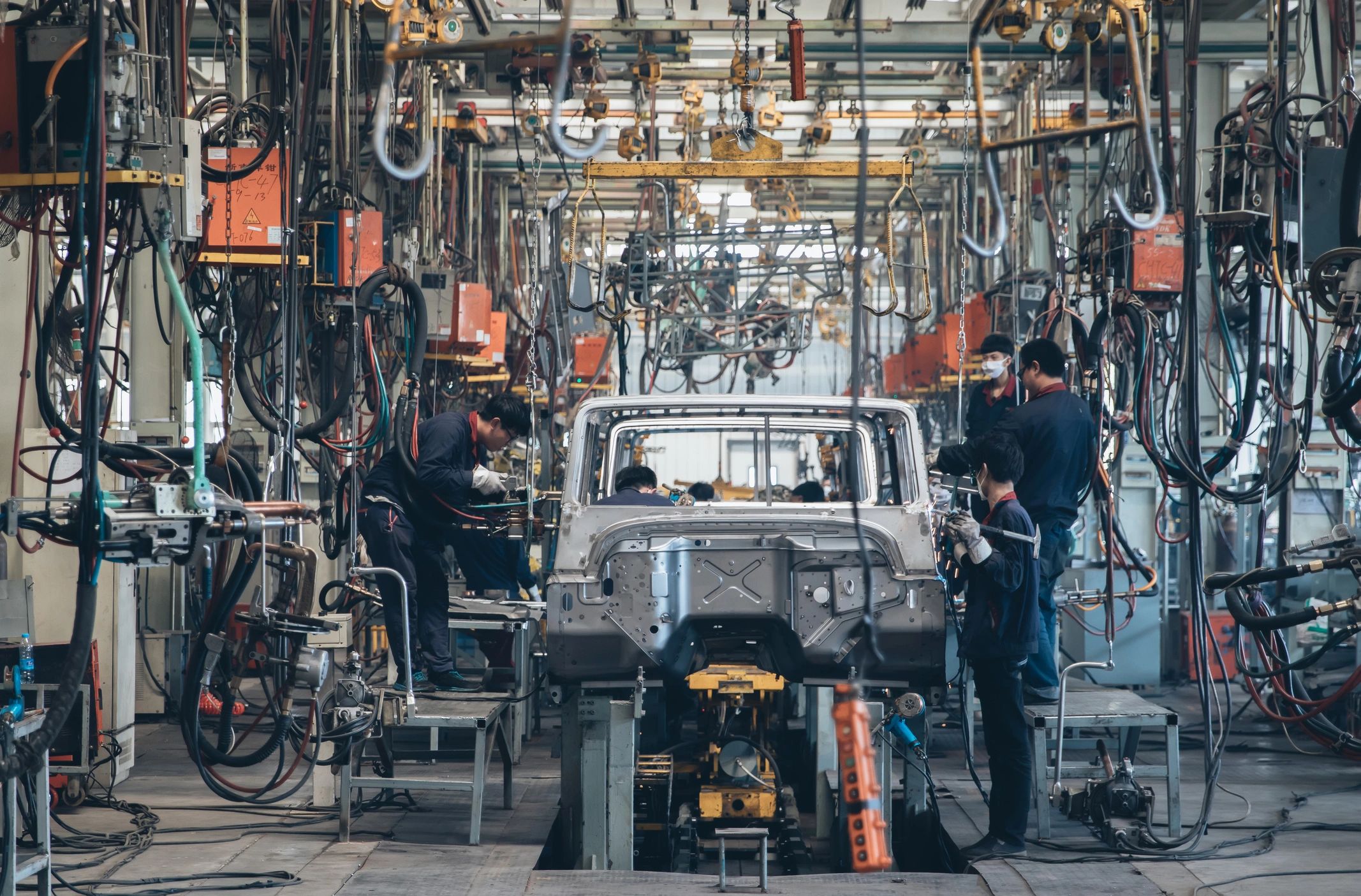 Automotive manufacturing production line